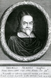 Retrato de Thomas Albius (White) (1588-1680), 1713 de George Vertue